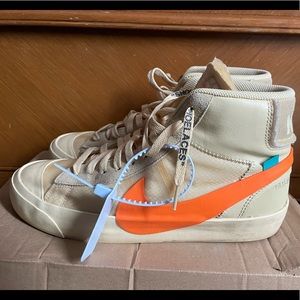 Off white mid blazer UA